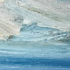 Seascape oil painting for sale By the tide seascape art thumbnail - detail view