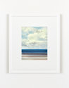Serene horizons watercolour painting thumbnail - example framed view