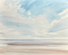 Summer Beach, Lytham St Annes original seascape watercolour painting thumbnail view