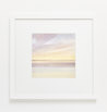 Sunset seas, Lytham St Annes watercolour painting thumbnail - example framed view