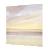 Sunset seas, Lytham St Annes original seascape watercolour painting thumbnail - side view