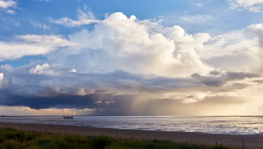Clouds over Lytham St Annes beach - image by Timothy Gent