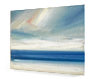 Seascape oil painting for sale Alongshore seascape art thumbnail - side view