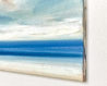 Abstract oil painting for sale Alongshore thumbnail - edge view