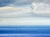 Seascape oil painting for sale Into the blue seascape art thumbnail - fourth detail view
