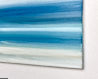 Abstract oil painting for sale Offshore, Lindisfarne thumbnail - edge view