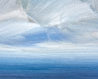 Abstract oil painting for sale Offshore, Lindisfarne thumbnail - fourth detail view