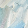 Seascape oil painting for sale Over calm waters seascape art thumbnail - edge detail view