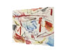 Beach side abstract painting print thumbnail - side view
