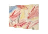 Sea front zing abstract painting print thumbnail - side view
