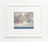 Afternoon shore watercolour painting thumbnail - example framed view