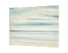 Cerulean horizons original seascape watercolour painting thumbnail - side view
