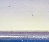 Early light, Lytham original seascape watercolour painting thumbnail - detail view