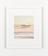 Evening seas, Lytham-St-Annes watercolour painting thumbnail - example framed view
