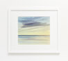 Evening tide watercolour painting thumbnail - example framed view