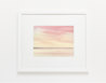 Into the sunset watercolour painting thumbnail - example framed view