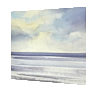 Light over the sea, Lindisfarne original watercolour painting thumbnail - side view