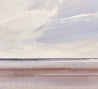 Light over the sea, Lytham original seascape watercolour painting thumbnail - detail view