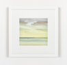 Serene twilight, St Annes-on-sea watercolour painting thumbnail - example framed view