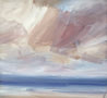 Skies over the sea original seascape watercolour painting thumbnail view