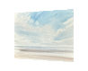 Summer Beach, Lytham St Annes original seascape watercolour painting thumbnail - side view