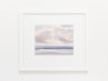 Sunlit seas, Lytham St Annes watercolour painting thumbnail - example framed view
