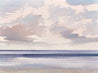 Sunlit seas, Lytham St Annes original seascape watercolour painting thumbnail view