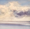Sunlit shore, Lytham St Annes original watercolour painting thumbnail view