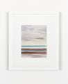 Sunlit tide, Lytham St Annes watercolour painting thumbnail - example framed view