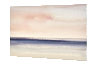 Sunset over the shore original watercolour painting thumbnail - side view