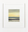 Sunset over the tide watercolour painting thumbnail - example framed view