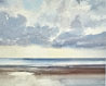 Sunset seashore, Lytham St Annes original seascape watercolour painting thumbnail view