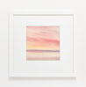 Sunset shore, St Annes-on-sea watercolour painting thumbnail - example framed view