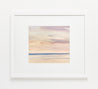 Sunset, St Annes-on-sea beach watercolour painting thumbnail - example framed view