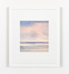 Twilight beach atercolour painting thumbnail - example framed view