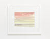 Twilight horizons watercolour painting thumbnail - example framed view