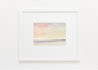 Twilight, St Annes-on-sea beach watercolour painting thumbnail - example framed view