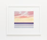 Twilight over the tide watercolour painting thumbnail - example framed view