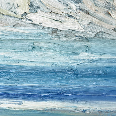 Abstract oil painting for sale By the tide - edge view