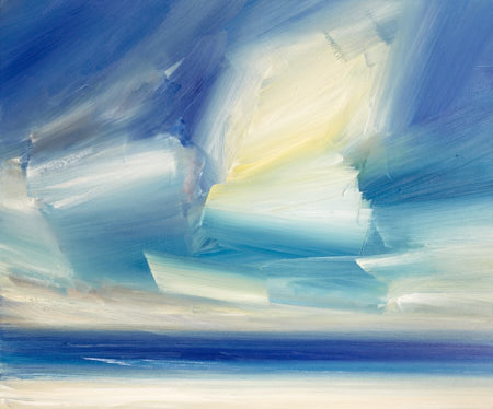 Oil painting on canvas Infinite seas by fine artist Timothy Gent