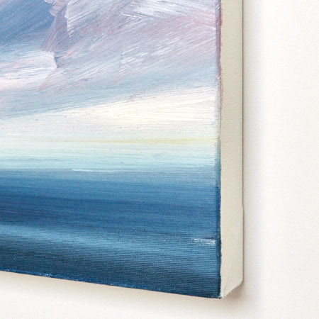 Seascape oil painting for sale Silent seas - edge view