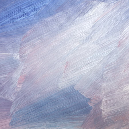 Seascape oil painting for sale Silent seas - fourth detail view
