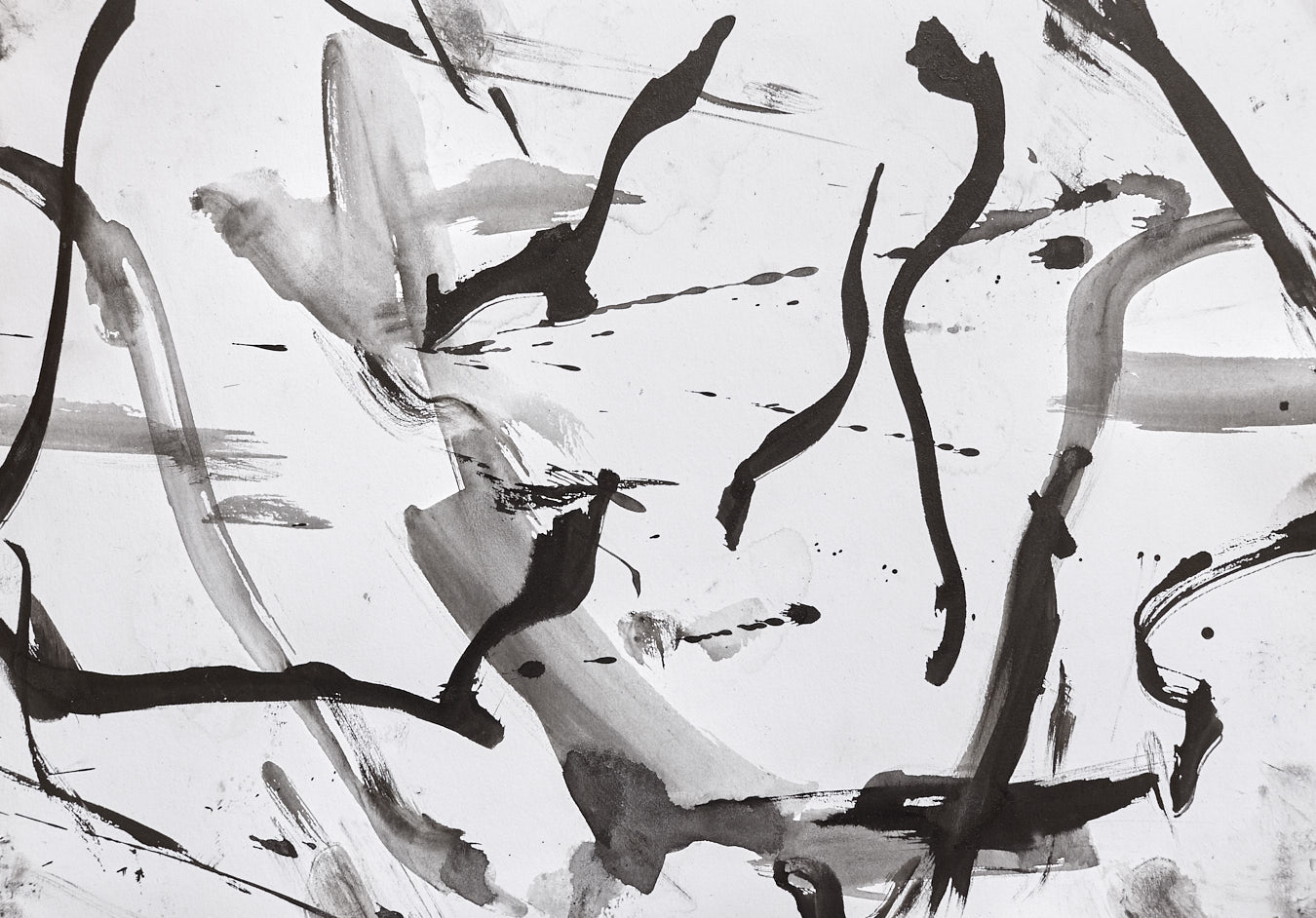 Large image of Untitled (04), Shine West ink painting