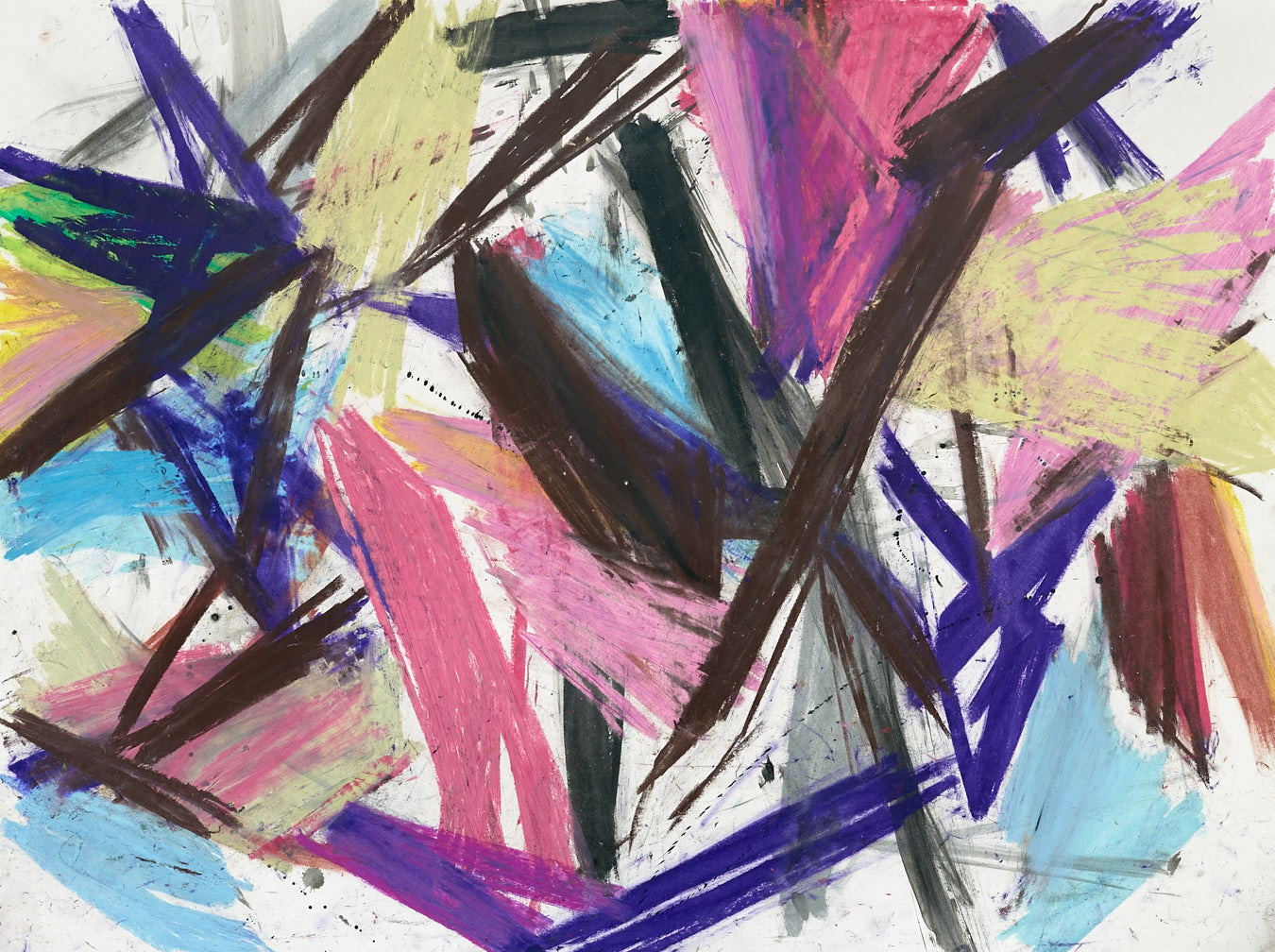Large image of Torque Taut oil pastel
