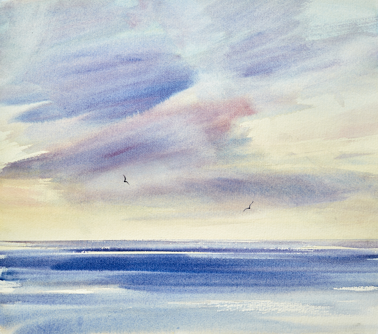 Large image of Light Beyond, St Annes original watercolour painting