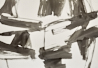 Shining tender abstract ink painting thumbnail view - by Timothy Gent