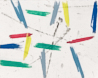 Coastal light abstract oil pastel thumbnail view - by Timothy Gent