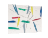 Coastal light abstract oil pastel thumbnail - side view - by Timothy Gent