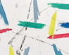 Coastal light abstract oil pastel thumbnail - detail view - by Timothy Gent