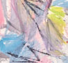 Coastal zing abstract oil pastel thumbnail - detail texture view - by Timothy Gent